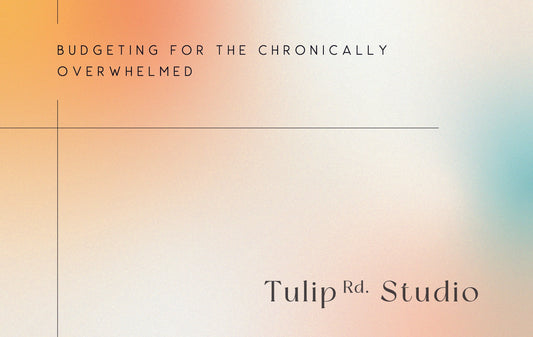 Budgeting for the Chronically Overwhelmed