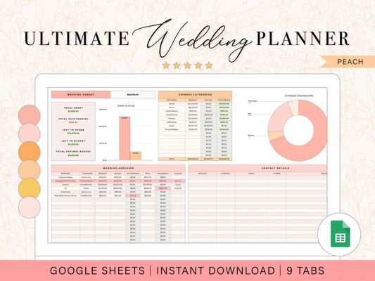 Wedding Planner | Google Sheets Template