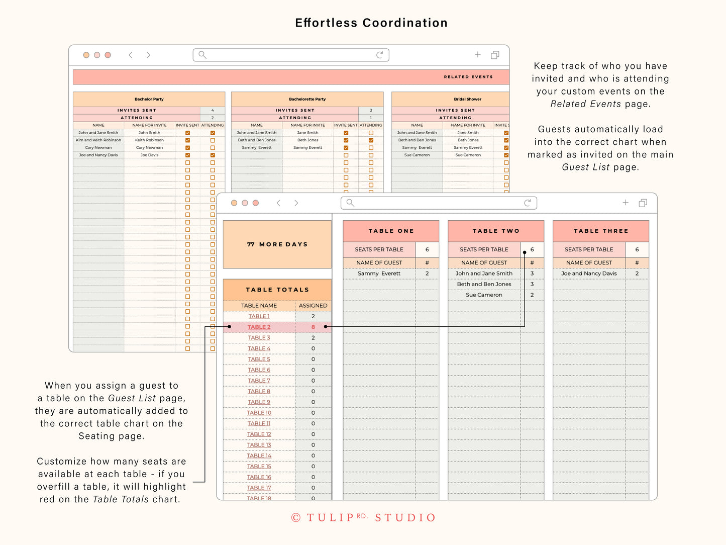 Wedding Planner | Google Sheets Template