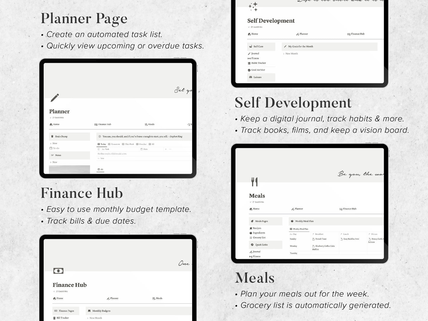 Life Planner | Notion Template