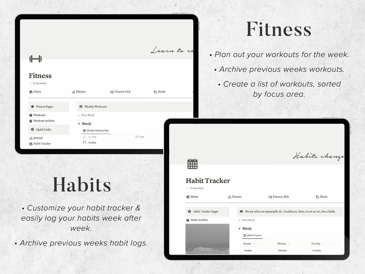 Life Planner | Notion Template