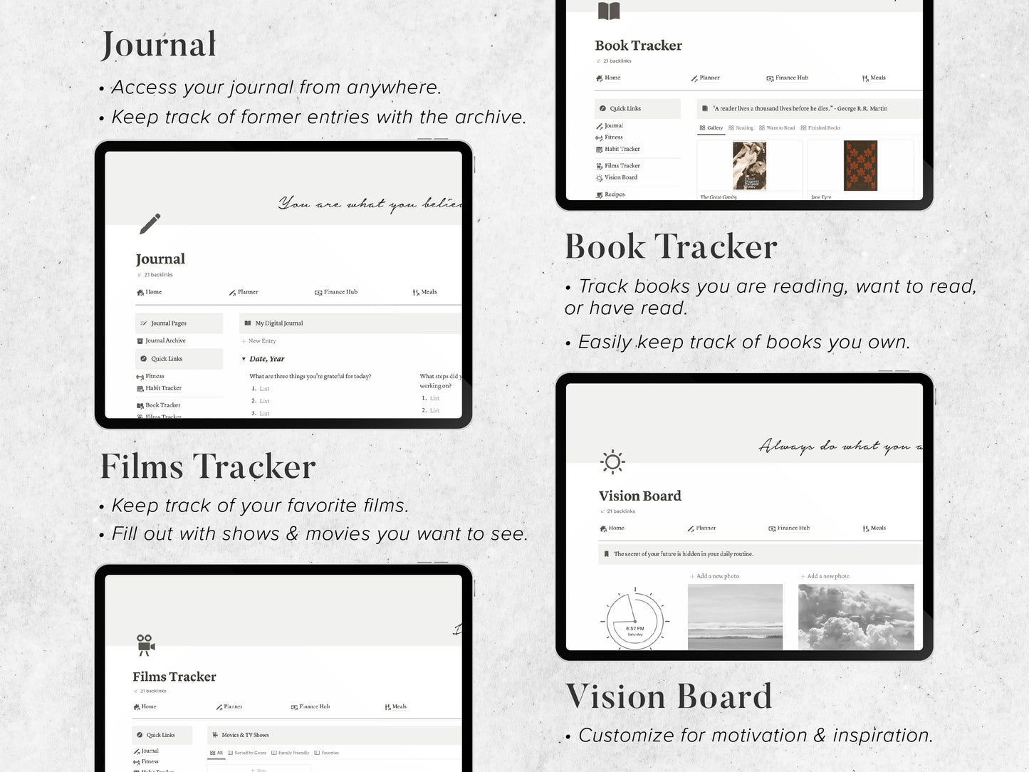 Life Planner | Notion Template