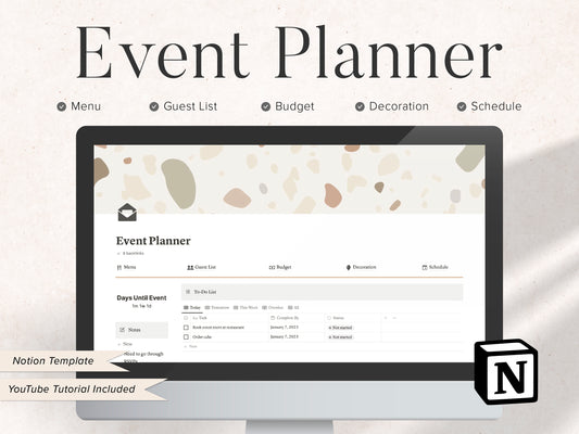 Event Planner | Notion Template